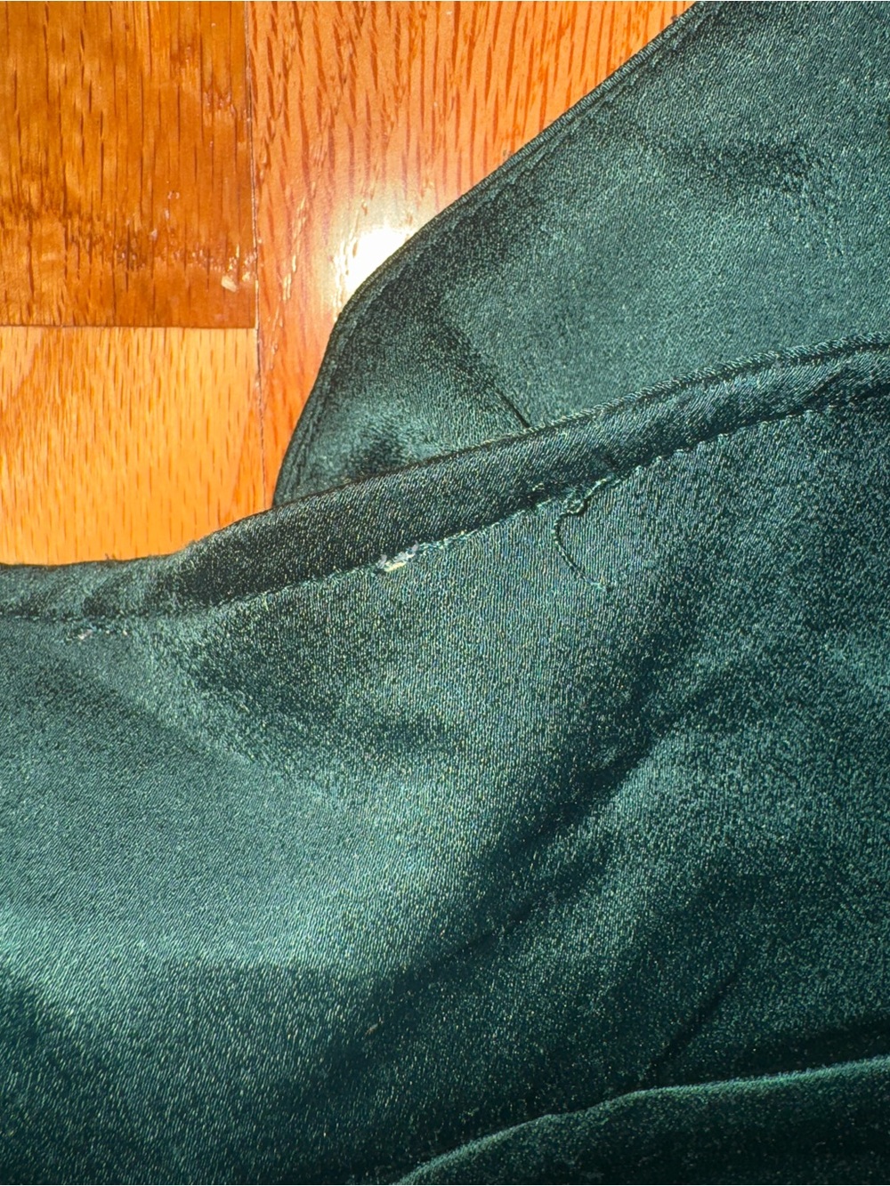Women's Green Tie-Front Camisole Top - Picture 4 of 4